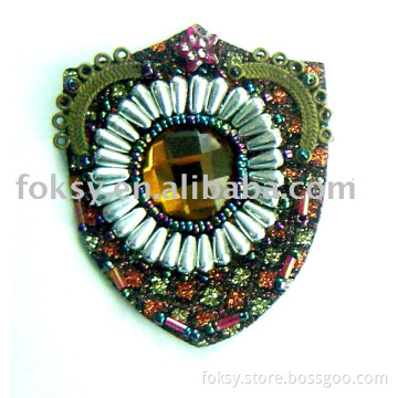 Handmade beads motif